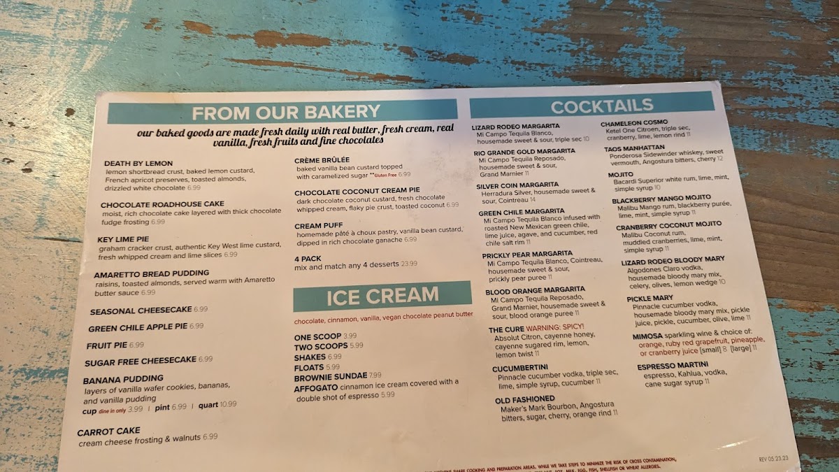 Range Café Bernalillo Menu - Image 6